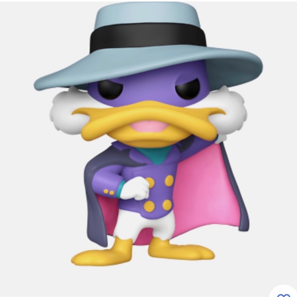 Rare:Funko Pop Disneys Vinyl Darkwing Duck Action Figure
#1328 NWT Never Opened